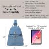 imageBaggallini Naples Convertible Small Daypack Sling Crossbody Portobello ShimmerCornflower