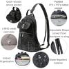 imageBaggallini Naples Convertible Small Daypack Sling Crossbody Portobello ShimmerMidnight Blossom