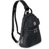 imageBaggallini Naples Convertible Small Daypack Sling Crossbody Portobello ShimmerMidnight Blossom