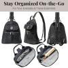 imageBaggallini Naples Convertible Small Daypack Sling Crossbody Portobello ShimmerMidnight Blossom