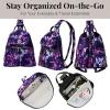 imageBaggallini Naples Convertible Small Daypack Sling Crossbody Portobello ShimmerMulberry Opal