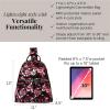 imageBaggallini Naples Convertible Small Daypack Sling Crossbody Portobello ShimmerPeony Bloom