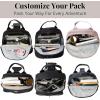 imageBaggallini Naples Convertible Small Daypack Sling Crossbody Portobello ShimmerPeony Bloom