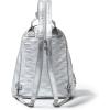 imageBaggallini Naples Convertible Small Daypack Sling Crossbody Portobello ShimmerSilver Metallic Quilt
