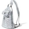 imageBaggallini Naples Convertible Small Daypack Sling Crossbody Portobello ShimmerSilver Metallic Quilt