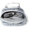 imageBaggallini Naples Convertible Small Daypack Sling Crossbody Portobello ShimmerSilver Metallic Quilt