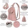imageBaggallini Naples Convertible Small Daypack Sling Crossbody Portobello ShimmerWoodrose