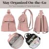imageBaggallini Naples Convertible Small Daypack Sling Crossbody Portobello ShimmerWoodrose
