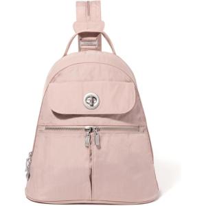 imageBaggallini Naples Convertible Small Daypack Sling Crossbody Portobello ShimmerBallet Pink