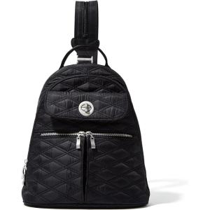 imageBaggallini Naples Convertible Small Daypack Sling Crossbody Portobello ShimmerBlack Quilt