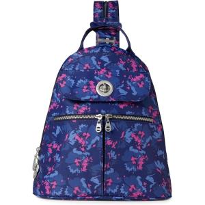 imageBaggallini Naples Convertible Small Daypack Sling Crossbody Portobello ShimmerNavy Garden