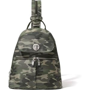 imageBaggallini Naples Convertible Small Daypack Sling Crossbody Portobello ShimmerOlive Camo
