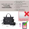 imageBaggallini 3in1 Convertible Backpack Handbag 15x12 Lightweight Travel Bag Crossbody Zippered Tote WRFID Phone WristletBlack