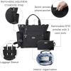 imageBaggallini 3in1 Convertible Backpack Handbag 15x12 Lightweight Travel Bag Crossbody Zippered Tote WRFID Phone WristletBlack