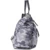 imageBaggallini 3in1 Convertible Backpack Handbag 15x12 Lightweight Travel Bag Crossbody Zippered Tote WRFID Phone WristletGrey Camo Print