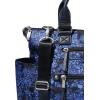 imageBaggallini 3in1 Convertible Backpack Handbag 15x12 Lightweight Travel Bag Crossbody Zippered Tote WRFID Phone WristletInk Hydrangea