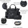 imageBaggallini 3in1 Convertible Backpack Handbag 15x12 Lightweight Travel Bag Crossbody Zippered Tote WRFID Phone WristletMidnight Blossom