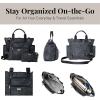 imageBaggallini 3in1 Convertible Backpack Handbag 15x12 Lightweight Travel Bag Crossbody Zippered Tote WRFID Phone WristletMidnight Blossom