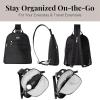 imageBaggallini Essential Mini Backpack Purse for Women  Builtin RFID Card Holder  Convertible Sling Bag with Adjustable Shoulder StrapBlack