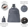 imageBaggallini Essential Mini Backpack Purse for Women  Builtin RFID Card Holder  Convertible Sling Bag with Adjustable Shoulder StrapCharcoal Gray
