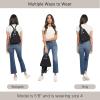 imageBaggallini Metro Backpack with RFID Phone Wristlet  9x11 Convertible Sling Bag for Women with Adjustable Shoulder StrapsBlack