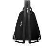 imageBaggallini Metro Backpack with RFID Phone Wristlet  9x11 Convertible Sling Bag for Women with Adjustable Shoulder StrapsBlack