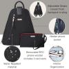 imageBaggallini Metro Backpack with RFID Phone Wristlet  9x11 Convertible Sling Bag for Women with Adjustable Shoulder StrapsBlack Cheetah