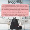 imageBaggallini Metro Backpack with RFID Phone Wristlet  9x11 Convertible Sling Bag for Women with Adjustable Shoulder StrapsBlack Cheetah
