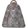 imageBaggallini Metro Backpack with RFID Phone Wristlet  9x11 Convertible Sling Bag for Women with Adjustable Shoulder StrapsTan Python