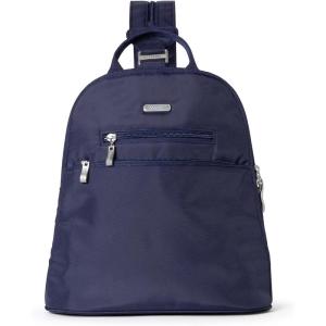 imageBaggallini Essential Mini Backpack Purse for Women  Builtin RFID Card Holder  Convertible Sling Bag with Adjustable Shoulder StrapCadet Navy
