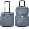 imageBaggallini Expandable Underseat CarryOn  Lightweight Travel Luggage Carry On Weekender with WheelsMist