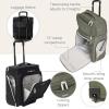 imageBaggallini Expandable Underseat CarryOn  Lightweight Travel Luggage Carry On Weekender with WheelsThyme