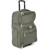 imageBaggallini Expandable Underseat CarryOn  Lightweight Travel Luggage Carry On Weekender with WheelsThyme