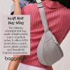 imageBaggallini Style Swift Belt Bag Sling Bag  Lightweight 12quotx7quot Crossbody Bag Fanny Pack Belt wRFID and Adjustable StrapBlite Caramel
