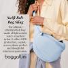 imageBaggallini Style Swift Belt Bag Sling Bag  Lightweight 12quotx7quot Crossbody Bag Fanny Pack Belt wRFID and Adjustable StrapBlite Ice Blue