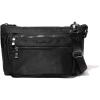 imageBaggallini Womens Pocket Belt Bag Waist Pack and CrossbodyBlack Twill