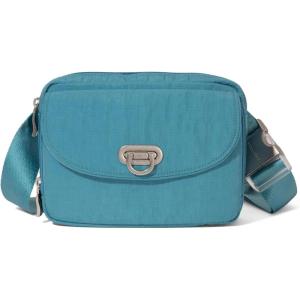 imageBaggallini Coastal Flip Lock SlingSEASIDE BLUE
