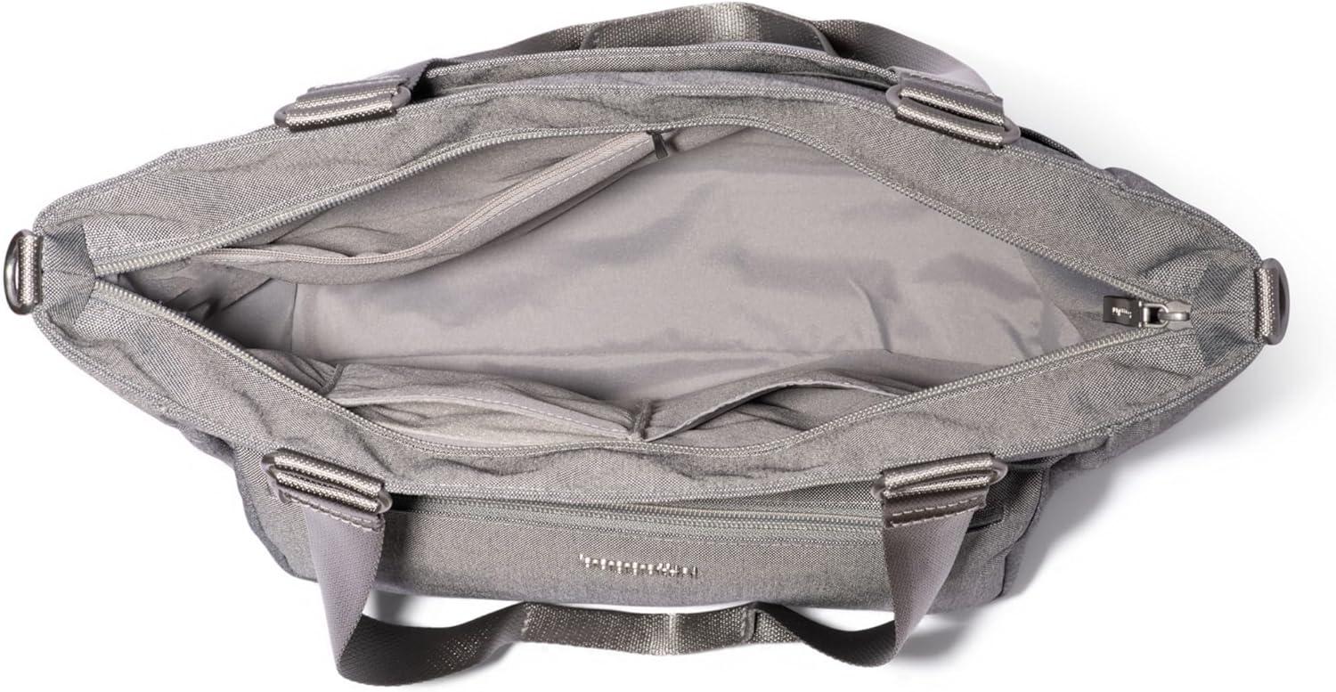 imageBaggallini Modern Everyday Shopper Tote153quot x116 Tote WomenLightweight Work Travel Carry on BagStone Heritage