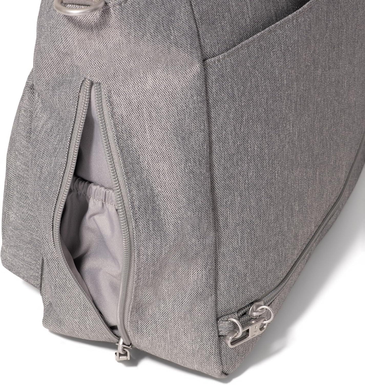 imageBaggallini Modern Everyday Shopper Tote153quot x116 Tote WomenLightweight Work Travel Carry on BagStone Heritage