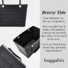 imageBaggallini Breeze Tote9quotx18quot Lightweight Washable Shoulder Eva Durable Beach BagEva Black