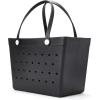 imageBaggallini Breeze Tote9quotx18quot Lightweight Washable Shoulder Eva Durable Beach BagEva Black