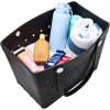 imageBaggallini Breeze Tote9quotx18quot Lightweight Washable Shoulder Eva Durable Beach BagEva Black