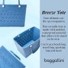 imageBaggallini Breeze Tote9quotx18quot Lightweight Washable Shoulder Eva Durable Beach BagEva Cornflower
