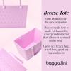 imageBaggallini Breeze Tote9quotx18quot Lightweight Washable Shoulder Eva Durable Beach BagEva Hibiscus Pink