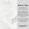 imageBaggallini Breeze Tote9quotx18quot Lightweight Washable Shoulder Eva Durable Beach BagEva White