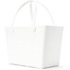 imageBaggallini Breeze Tote9quotx18quot Lightweight Washable Shoulder Eva Durable Beach BagEva White