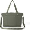 imageBaggallini Carryall Laptop ToteMedium 12x19 Inch Travel Crossbody Shoulder BagThyme