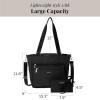 imageBaggallini Modern Everyday Shopper Tote153quot x116 Tote WomenLightweight Work Travel Carry on BagBlack