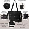 imageBaggallini Modern Everyday Shopper Tote153quot x116 Tote WomenLightweight Work Travel Carry on BagBlack