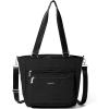 imageBaggallini Modern Everyday Shopper Tote153quot x116 Tote WomenLightweight Work Travel Carry on BagBlack